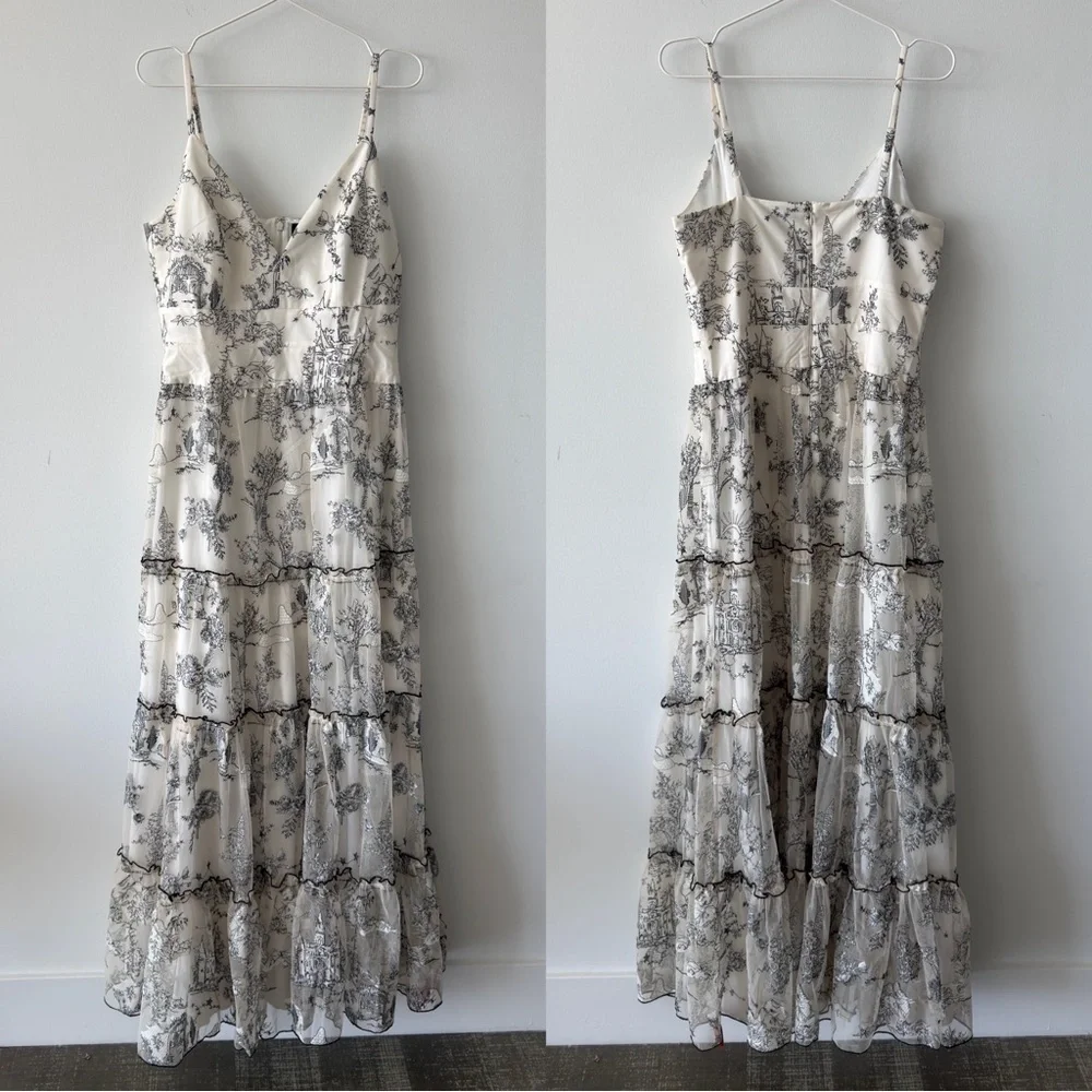 JOHNNY WAS House On The Hill Tiered Maxi Dress - Picture 2 of 9